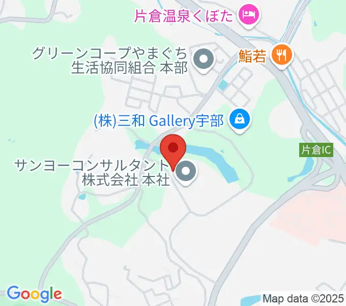 プロビジョンギターの地図