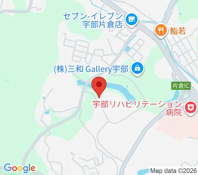 プロビジョンギターの地図