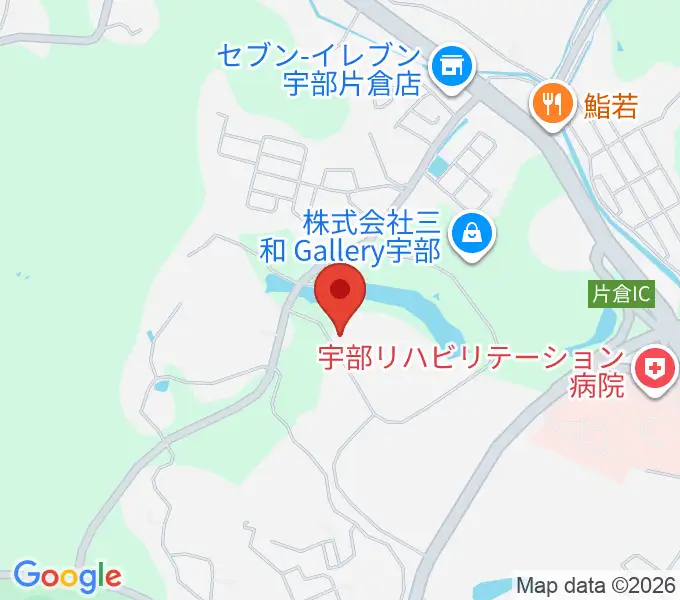 プロビジョンギターの地図
