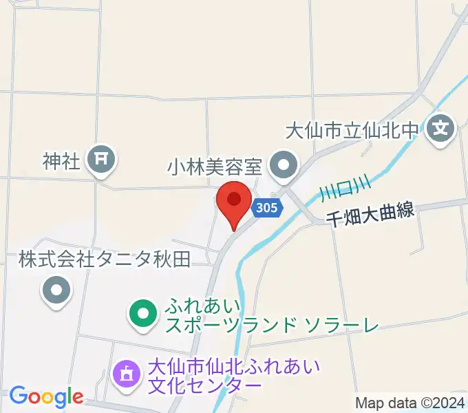 有限会社 鈴木太鼓店の地図