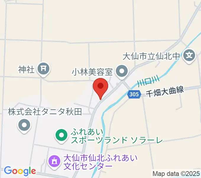 有限会社 鈴木太鼓店の地図