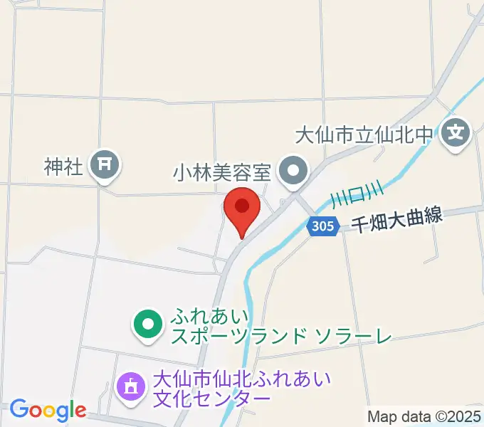 有限会社 鈴木太鼓店の地図