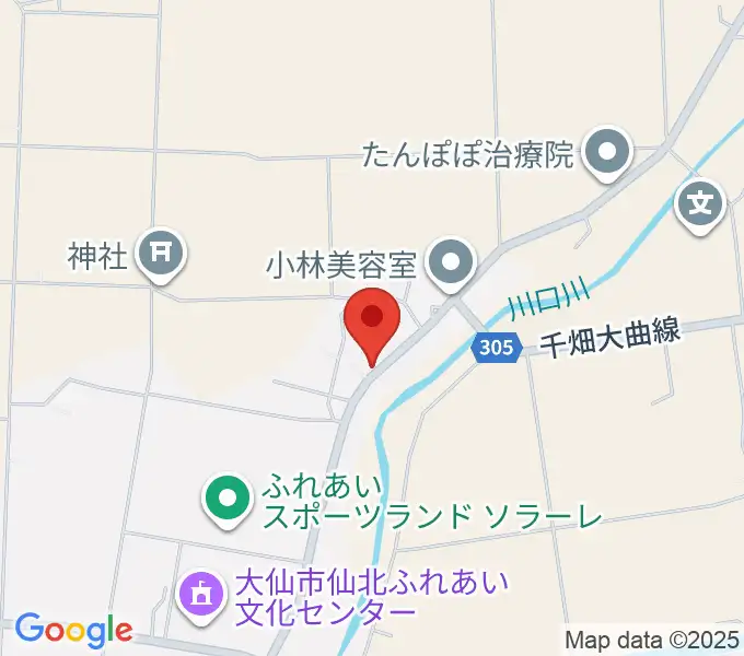 有限会社 鈴木太鼓店の地図