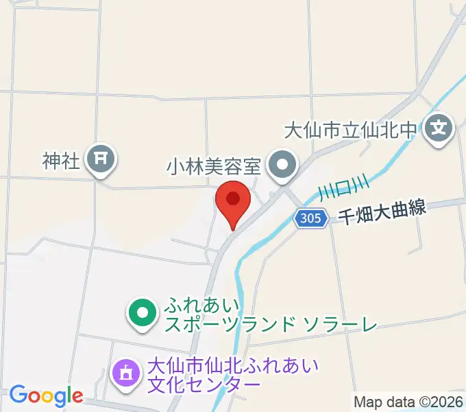 有限会社 鈴木太鼓店の地図