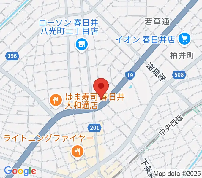 株式会社サカエ楽器の地図