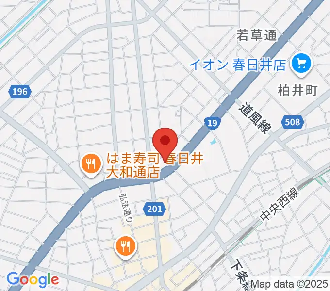 株式会社サカエ楽器の地図