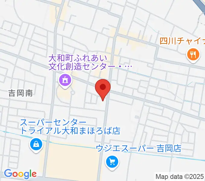 仙台ピアノ工房の地図