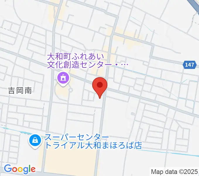 仙台ピアノ工房の地図