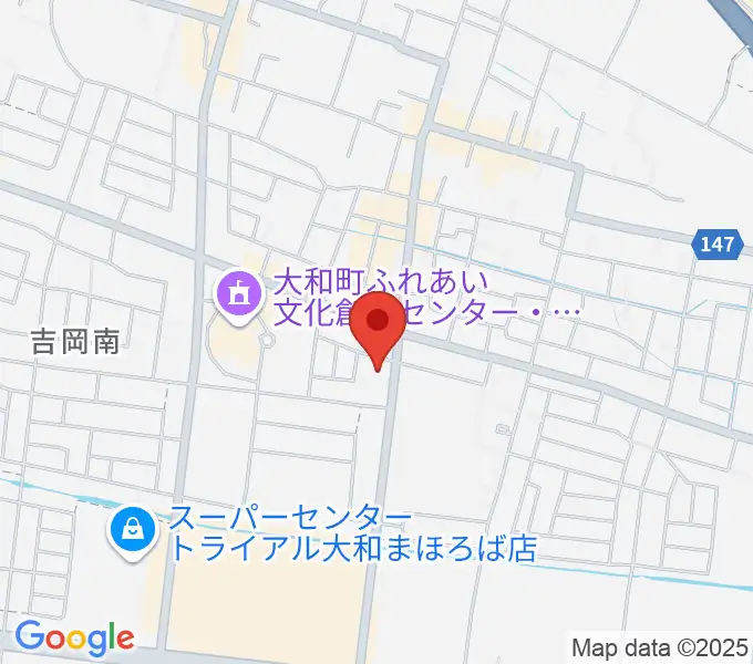仙台ピアノ工房の地図