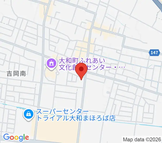 仙台ピアノ工房の地図