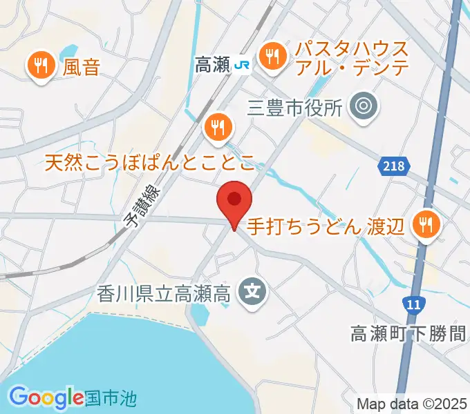 シャープアンドフラットの地図