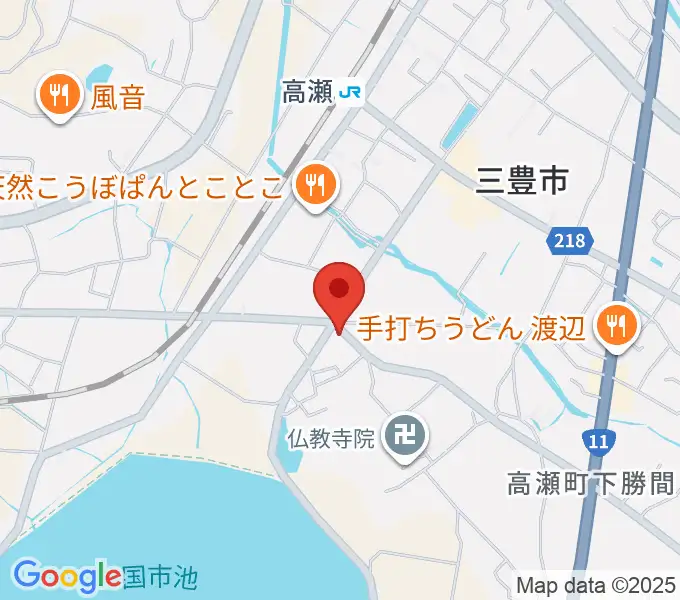 シャープアンドフラットの地図