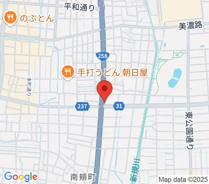 松栄楽器 大垣本店の地図