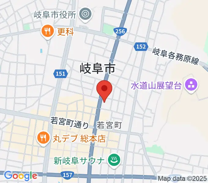 松栄堂楽器 本店の地図