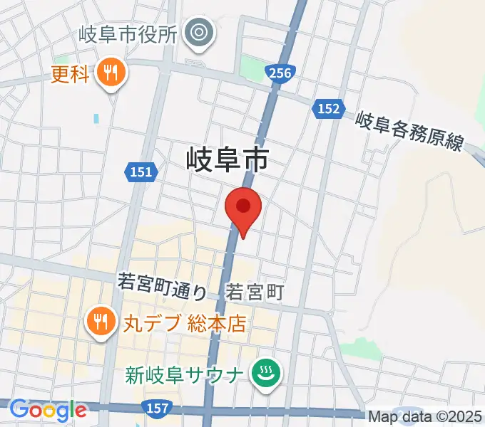 松栄堂楽器 本店の地図