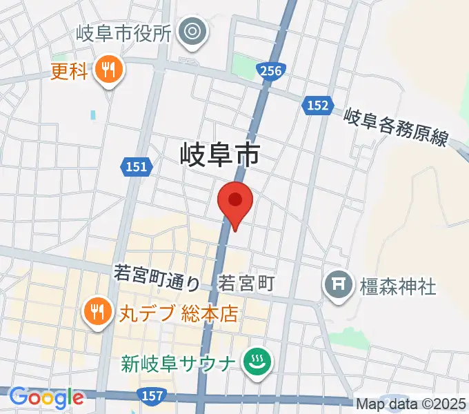 松栄堂楽器 本店の地図
