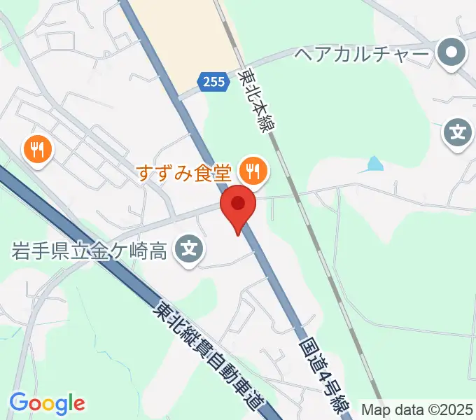 正時堂ピアノ壱番館の地図