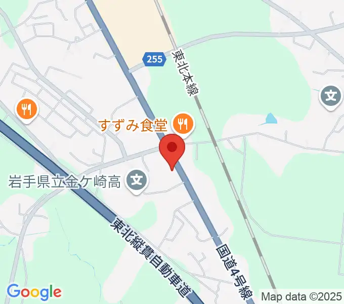 正時堂ピアノ壱番館の地図