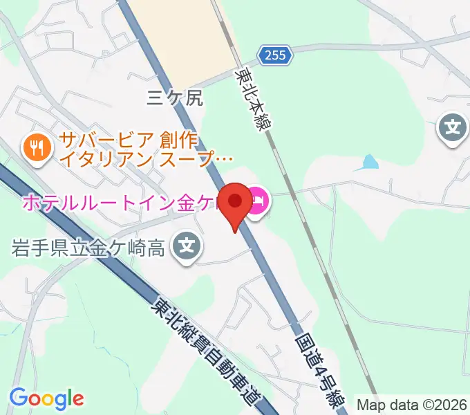 正時堂ピアノ壱番館の地図