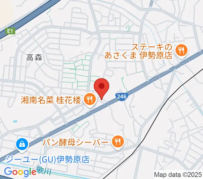 Sound Loftの地図