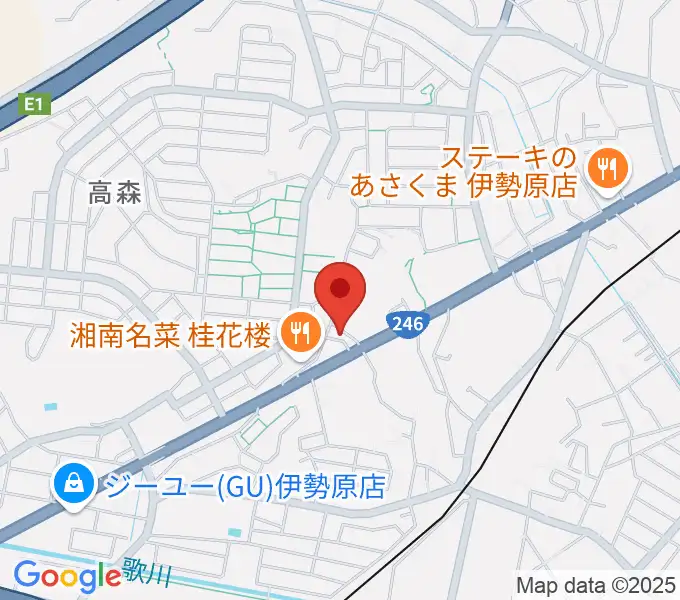 Sound Loftの地図