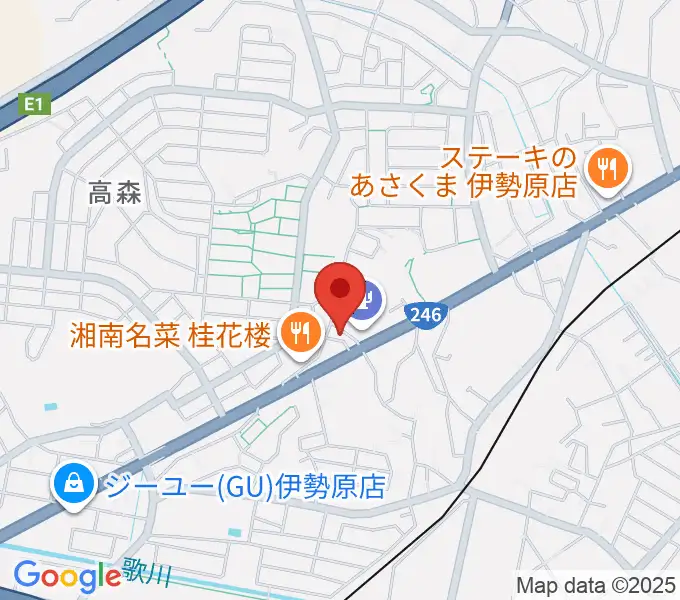 Sound Loftの地図