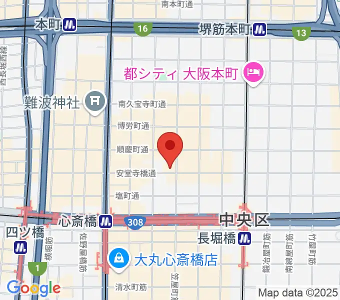 ストリングフォニックの地図