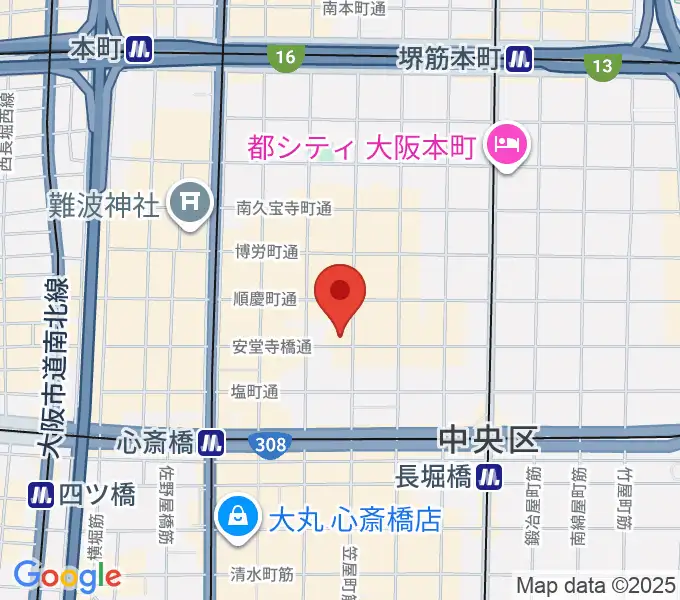 ストリングフォニックの地図