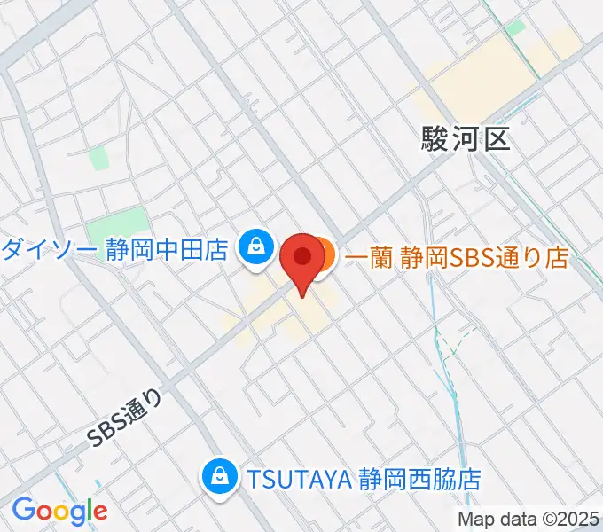 すみやグッディSBS通り店の地図