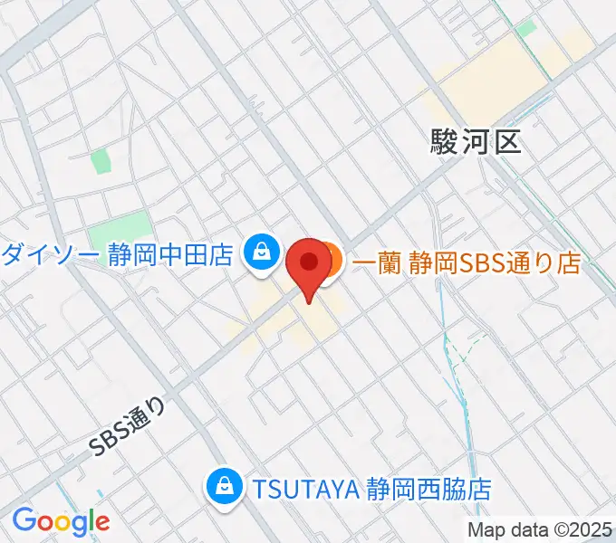すみやグッディSBS通り店の地図