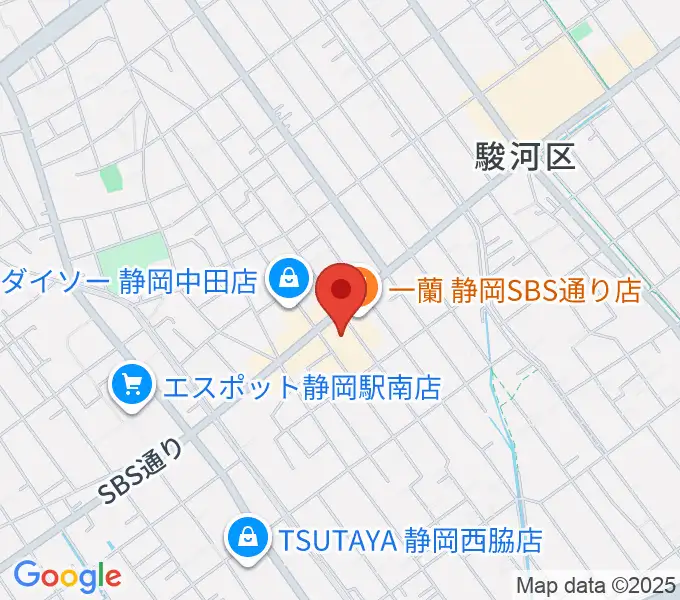 すみやグッディSBS通り店の地図