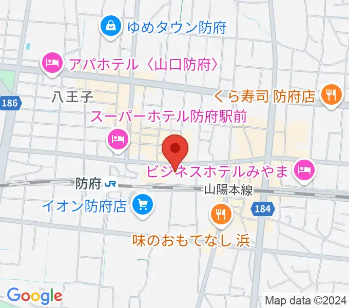 グランドミック タマシゲ楽器ルルサス店の地図