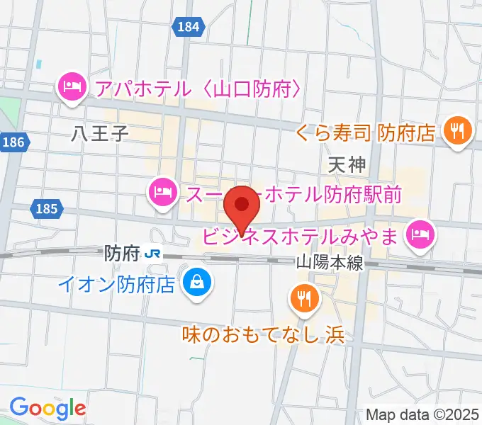 グランドミック タマシゲ楽器ルルサス店の地図