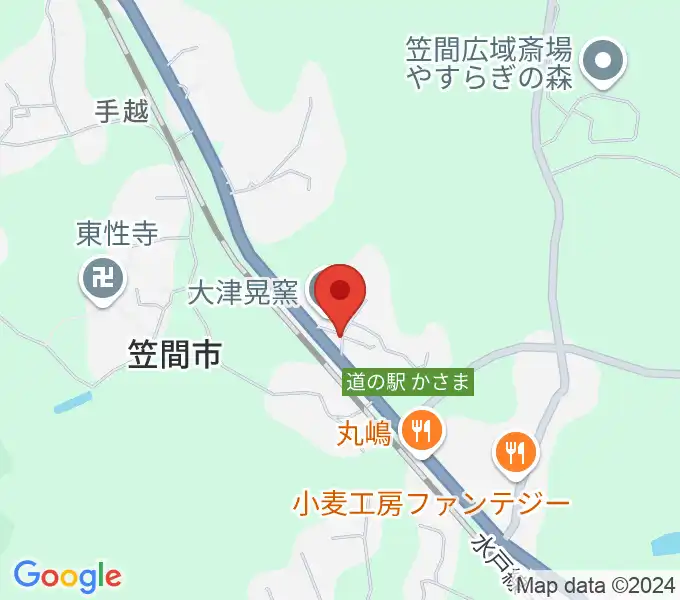 UTSU工房ペニーレーンの地図