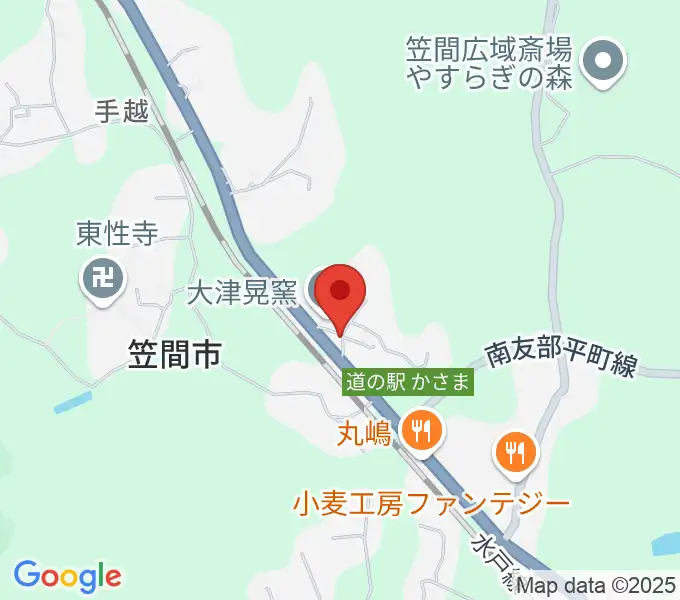 UTSU工房ペニーレーンの地図