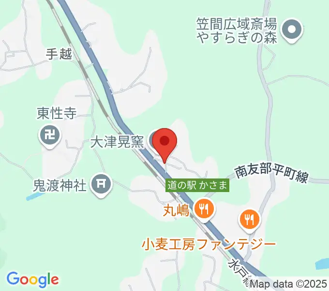 UTSU工房ペニーレーンの地図