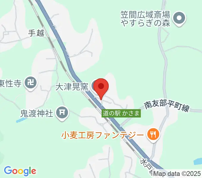 UTSU工房ペニーレーンの地図
