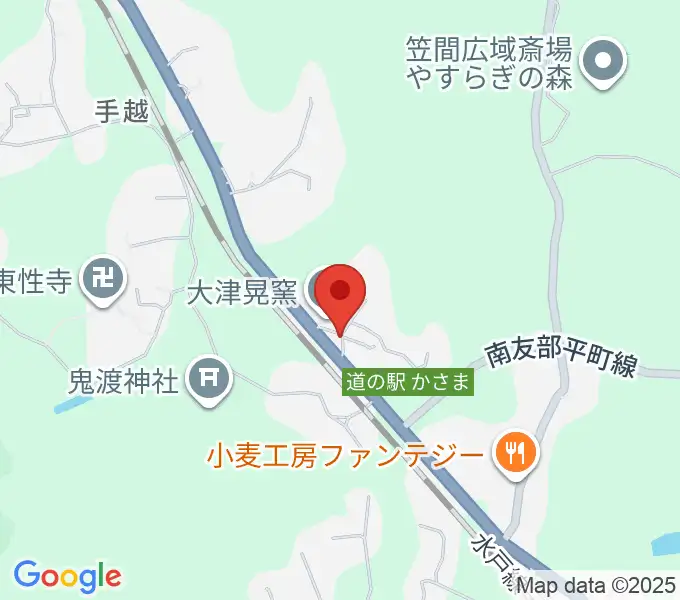 UTSU工房ペニーレーンの地図