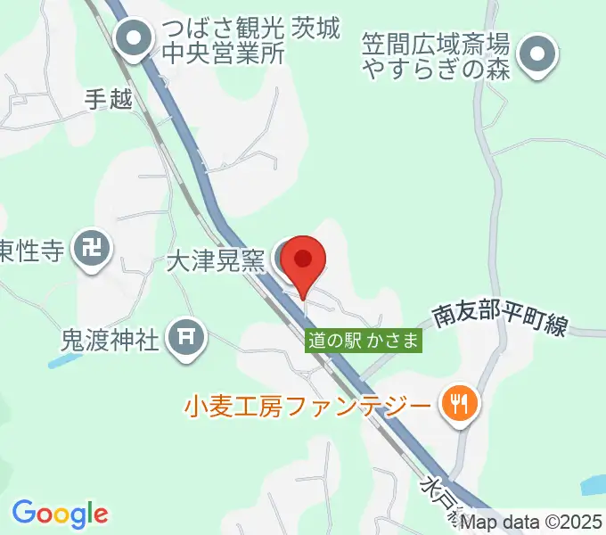 UTSU工房ペニーレーンの地図