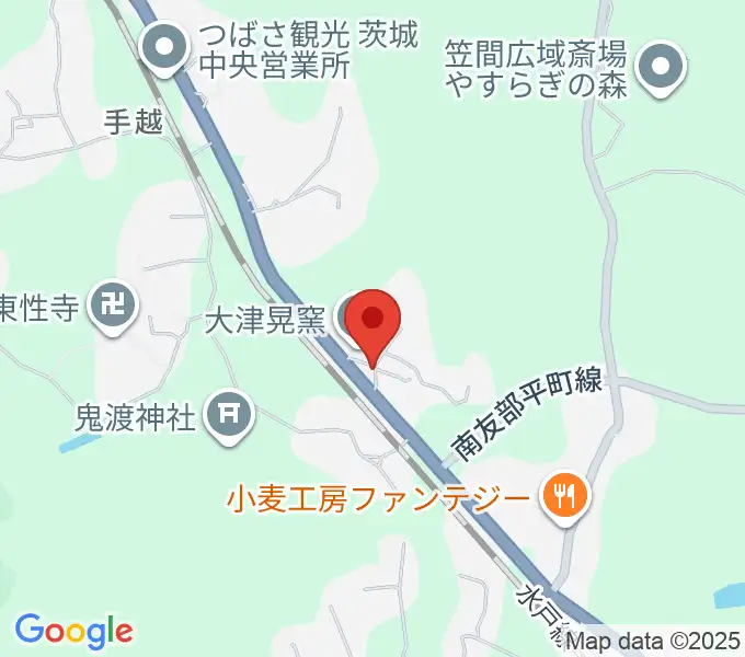 UTSU工房ペニーレーンの地図