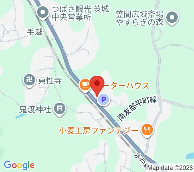 UTSU工房ペニーレーンの地図