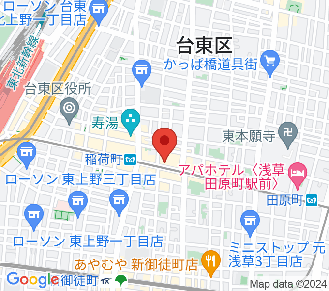 高級二胡専門店名師堂 東京店の場所