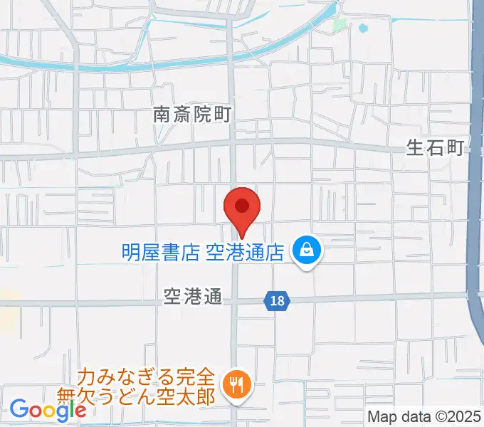 WEST MUSICの地図