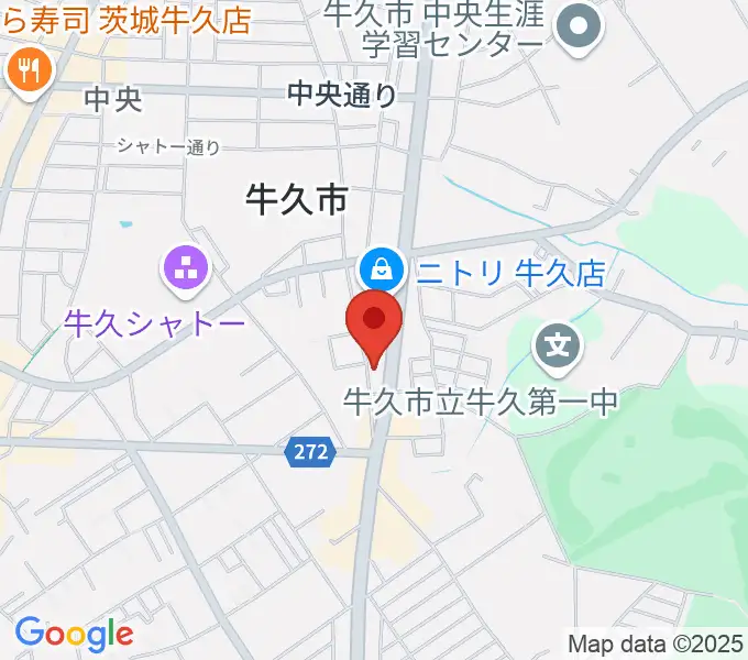 ウインズ・ユー牛久本店の地図