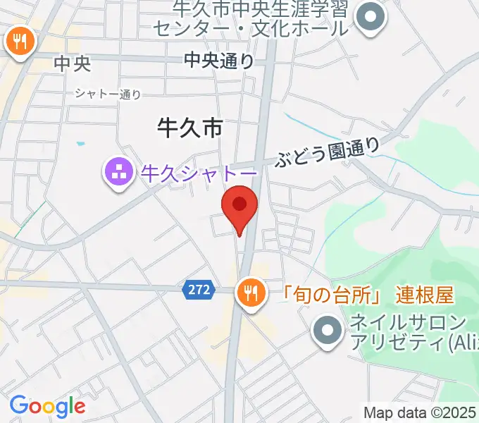 ウインズ・ユー牛久本店の地図