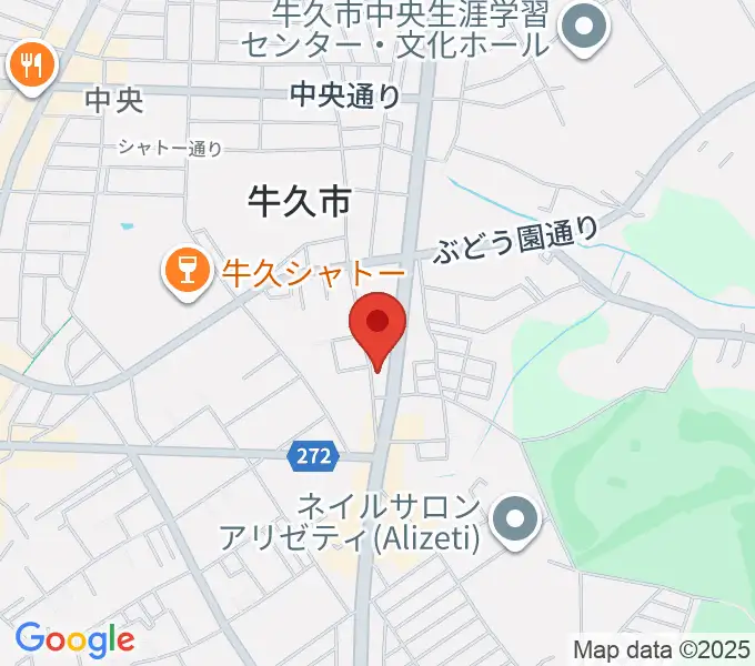 ウインズ・ユー牛久本店の地図