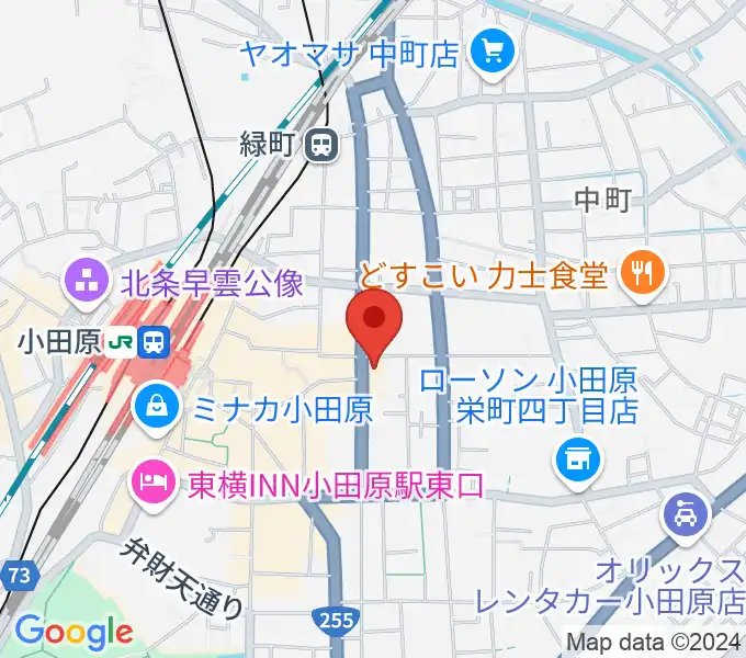 大村楽器店リベルテ大村の地図