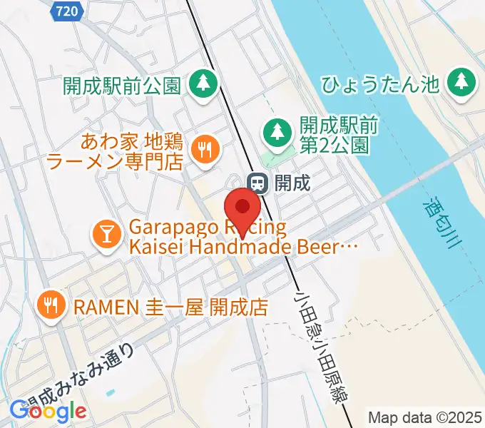 大村楽器店 足柄営業所の地図