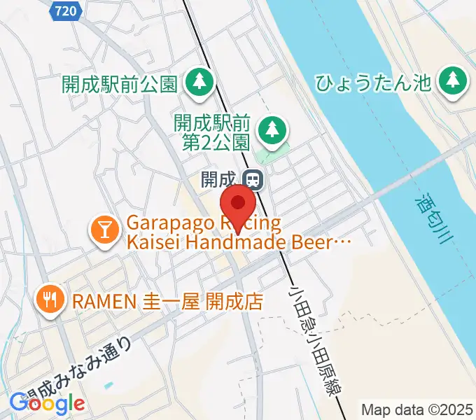 大村楽器店 足柄営業所の地図