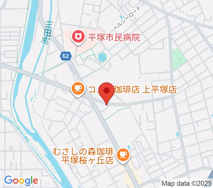 大村楽器店 平塚店の地図